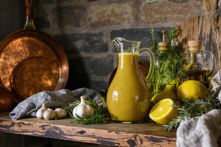 Italiaanse dressing maken