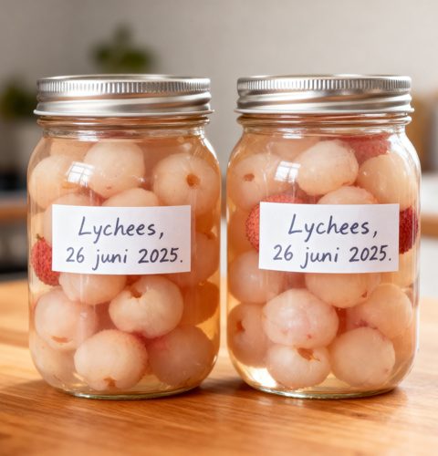 Lychees inmaken