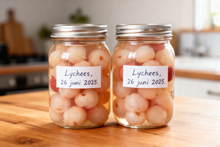 Lychees inmaken