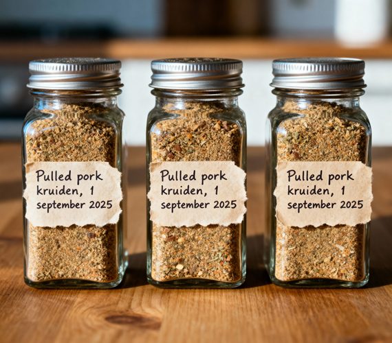 Pulled pork kruiden maken