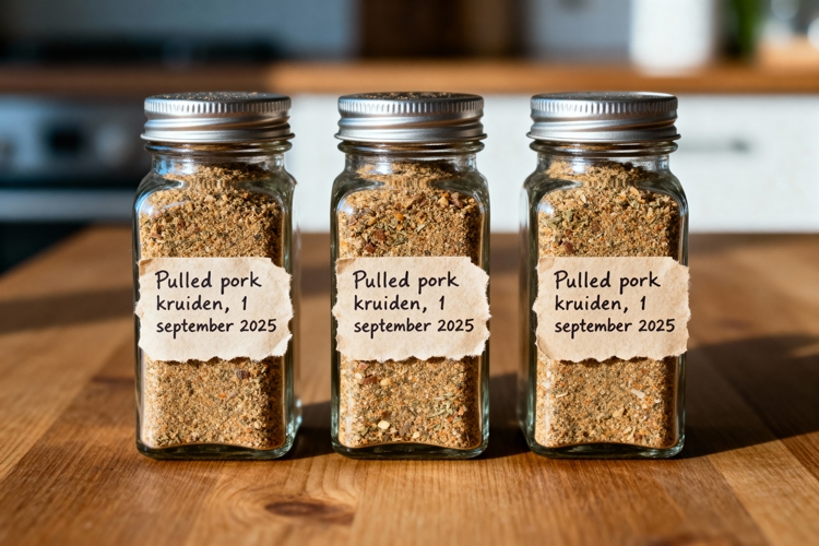 Pulled pork kruiden maken