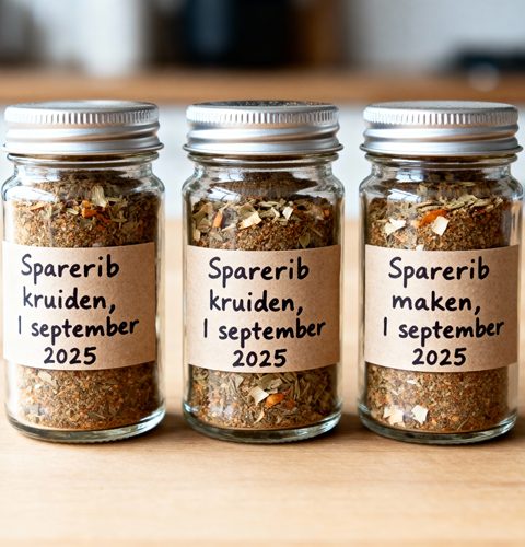 Sparerib kruiden maken