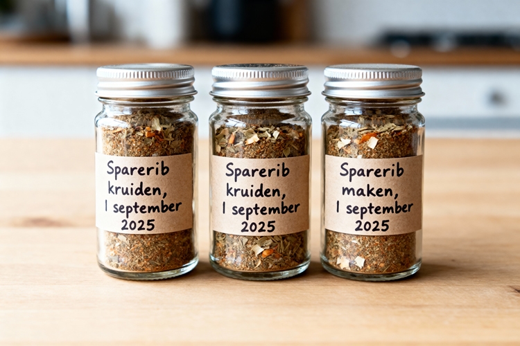 Sparerib kruiden maken
