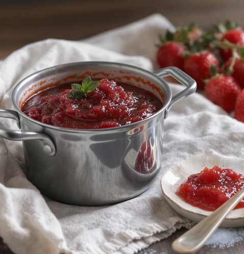 Aardbeienjam maken