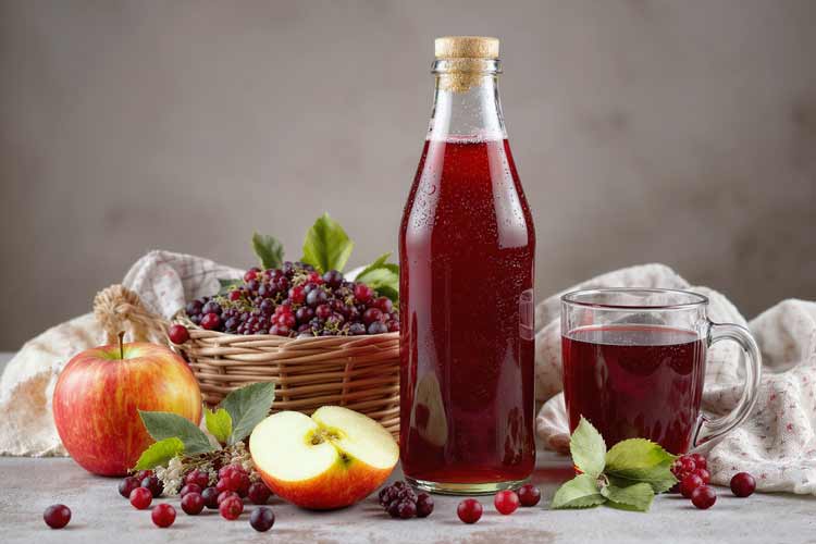 Appel cranberry sap maken