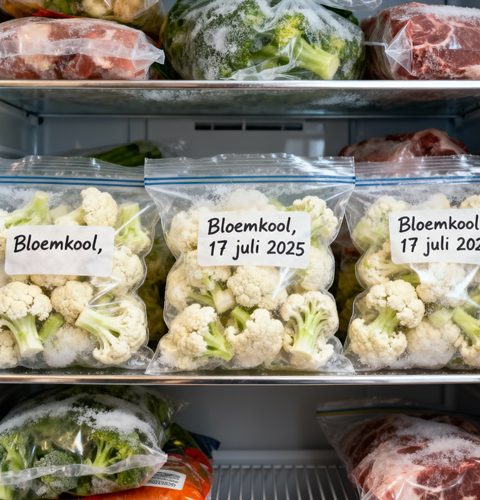 Bloemkool invriezen