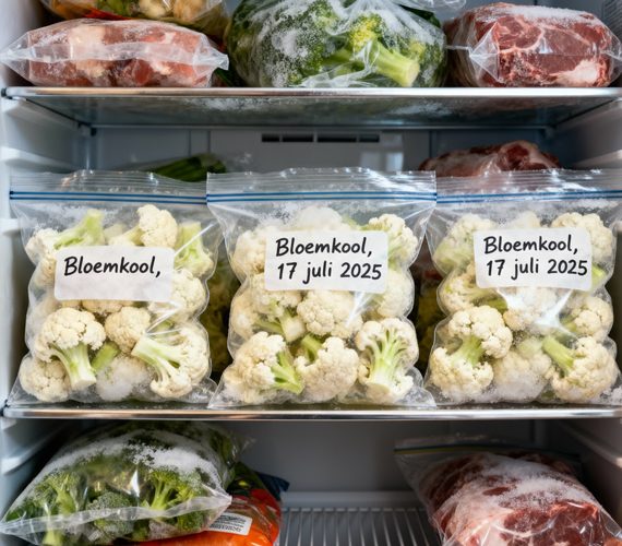 Bloemkool invriezen
