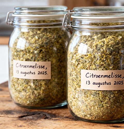 Citroenmelisse drogen