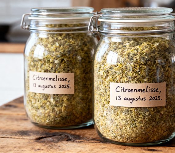 Citroenmelisse drogen