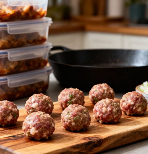 Gehaktballen invriezen
