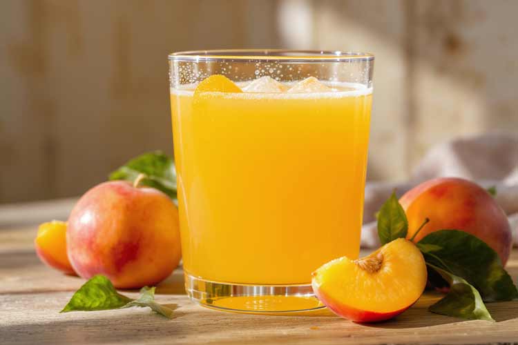 Nectarinesap zonder toegevoegde suikers