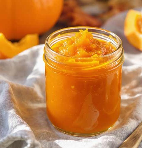 Pompoenjam zonder suiker