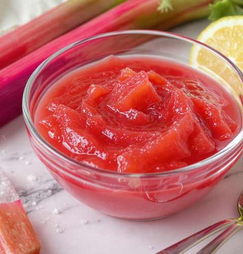 Rabarberjam maken