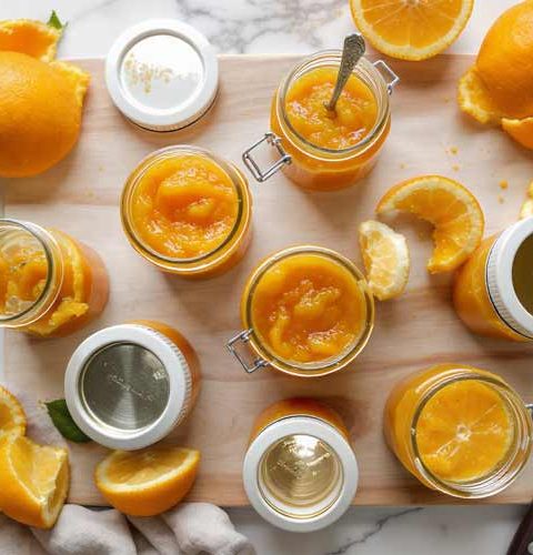 Sinaasappeljam zonder suiker