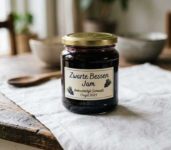 Zwarte bessenjam maken