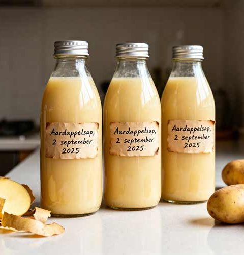Aardappelsap maken