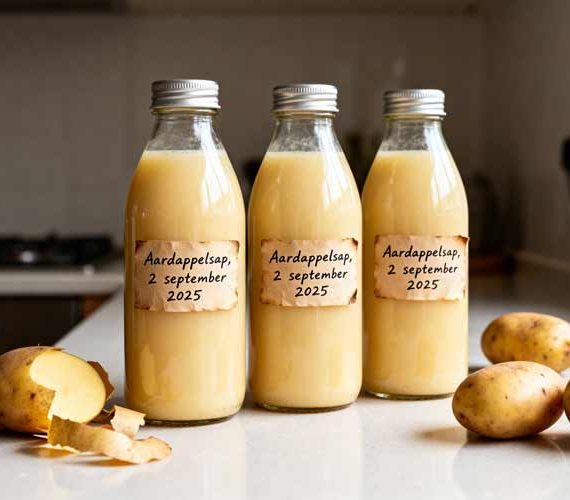 Aardappelsap maken