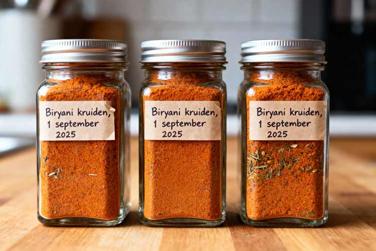 Biryani kruiden maken