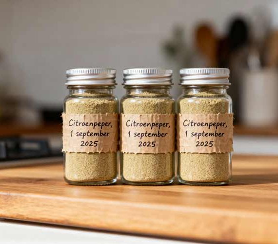 Citroenpeper maken