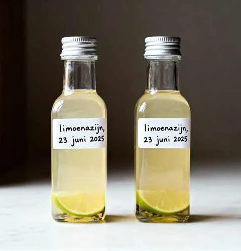 Limoenazijn maken