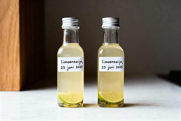Limoenazijn maken