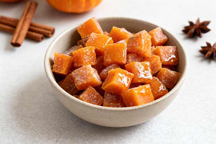 Pompoen konfijten