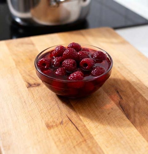 Frambozen konfijten