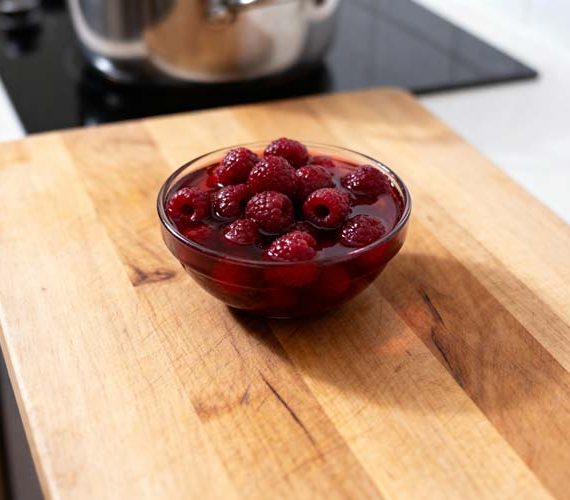 Frambozen konfijten