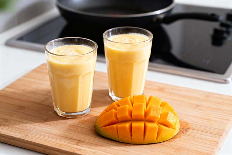 Mangosmoothie maken
