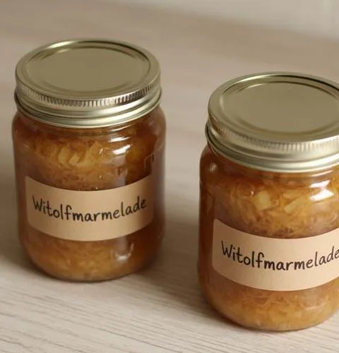 Witlofmarmelade maken