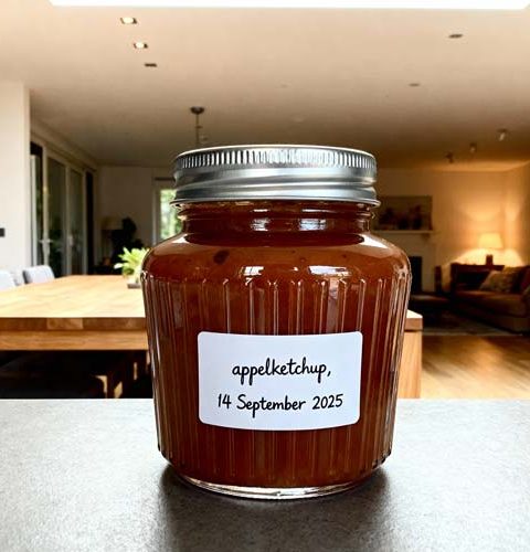 Appelketchup maken
