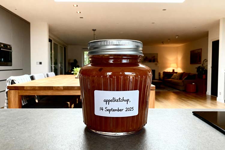 Appelketchup maken