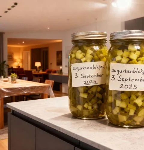 Augurkenblokjes inmaken