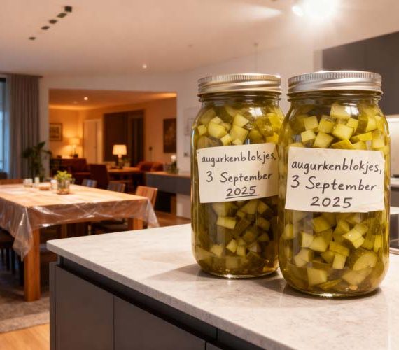 Augurkenblokjes inmaken