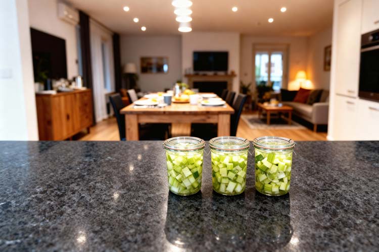 Bleekselderij inmaken