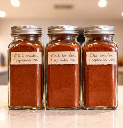 Chilikruiden maken