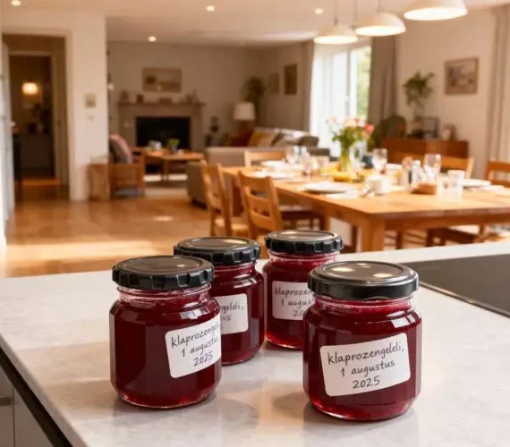 Klaprozengelei maken