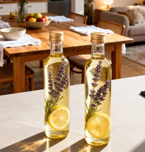 Lavendel-citroen olie maken