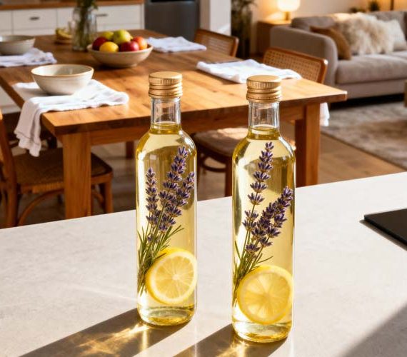 Lavendel-citroen olie maken