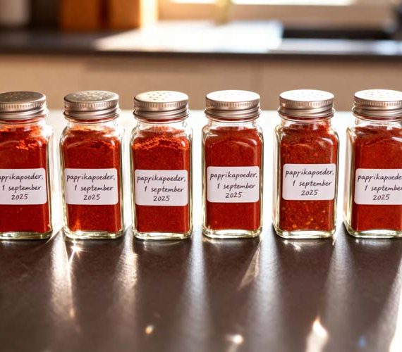 Paprikapoeder maken