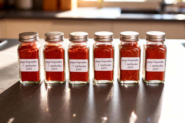 Paprikapoeder maken