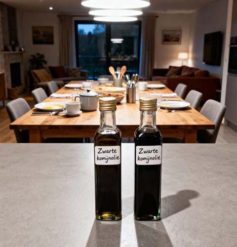 Zwarte komijnolie maken