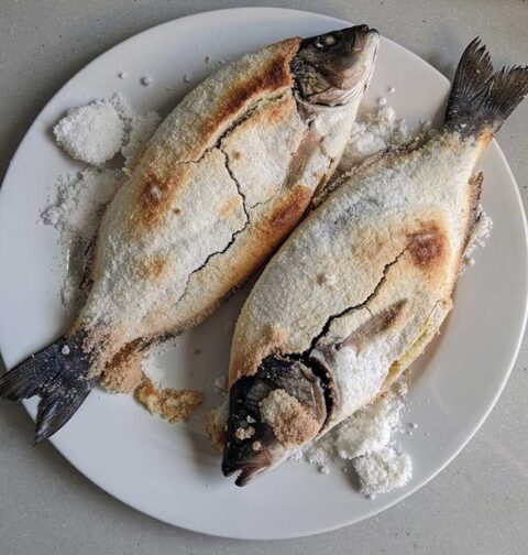 Kun je verse vis in zout inpakken, en zo langer houdbaar maken?