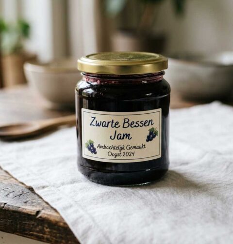 Zwarte bessenjam maken is niet moeilijk